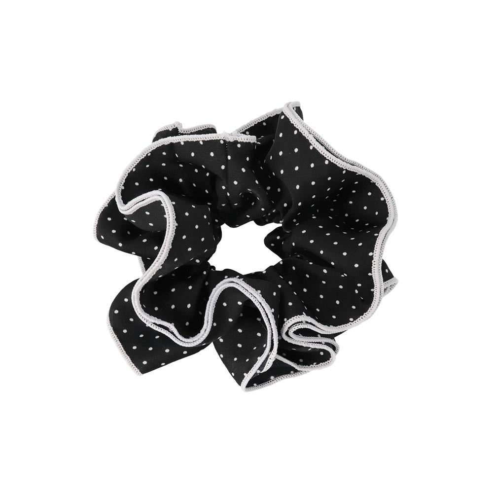 Polka Dot Thick Scrunchie