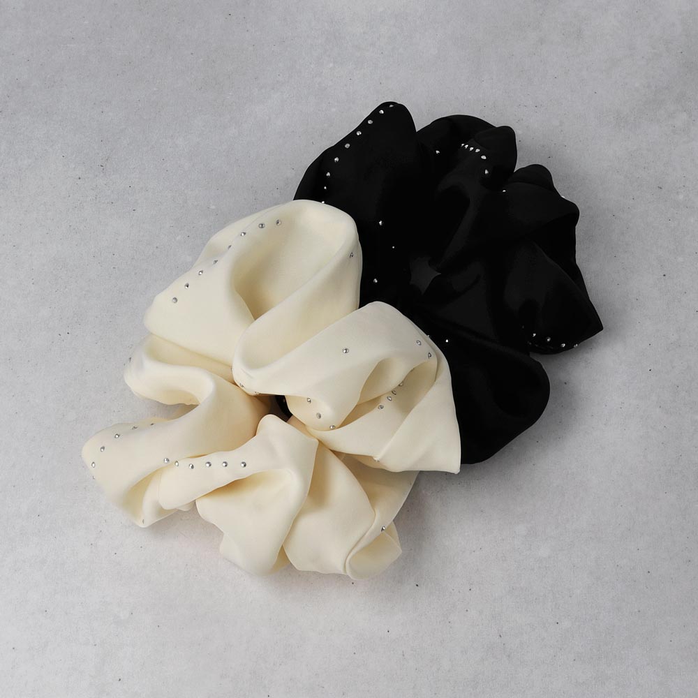 Dot Line Scrunchie
