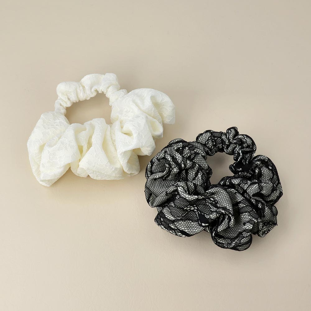Botanical Lace Scrunchie