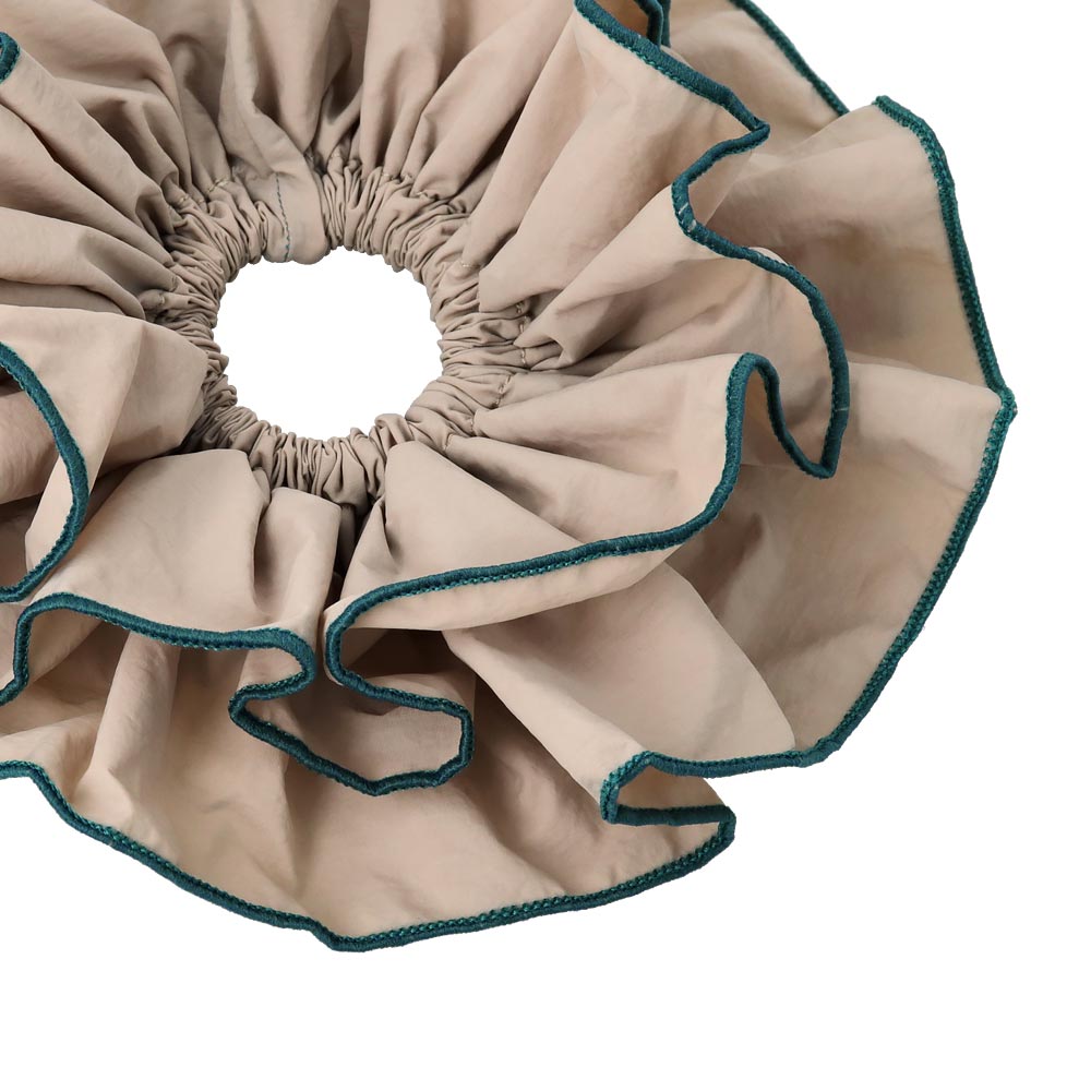 Large Layered Ruffle Scrunchie