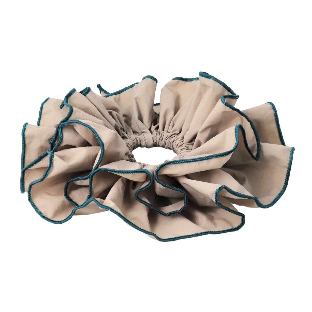 Large Layered Ruffle Scrunchie