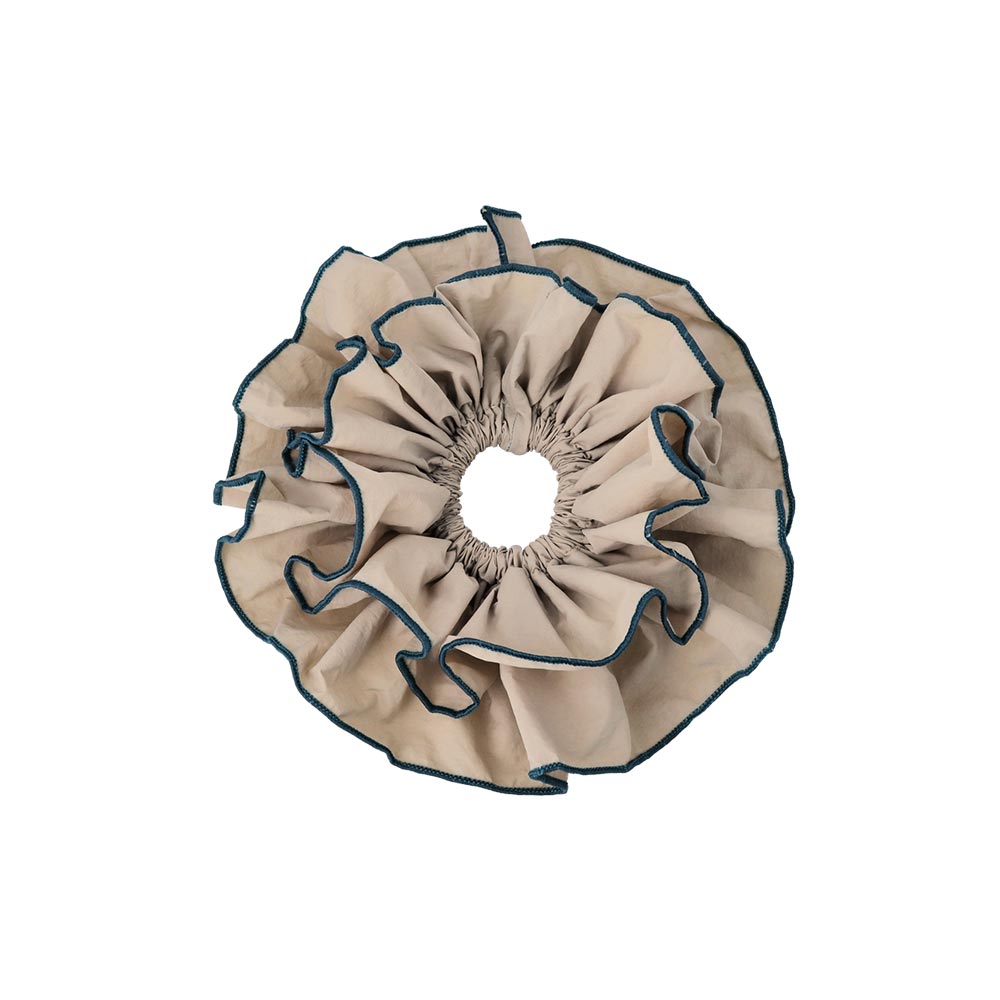 Large Layered Ruffle Scrunchie