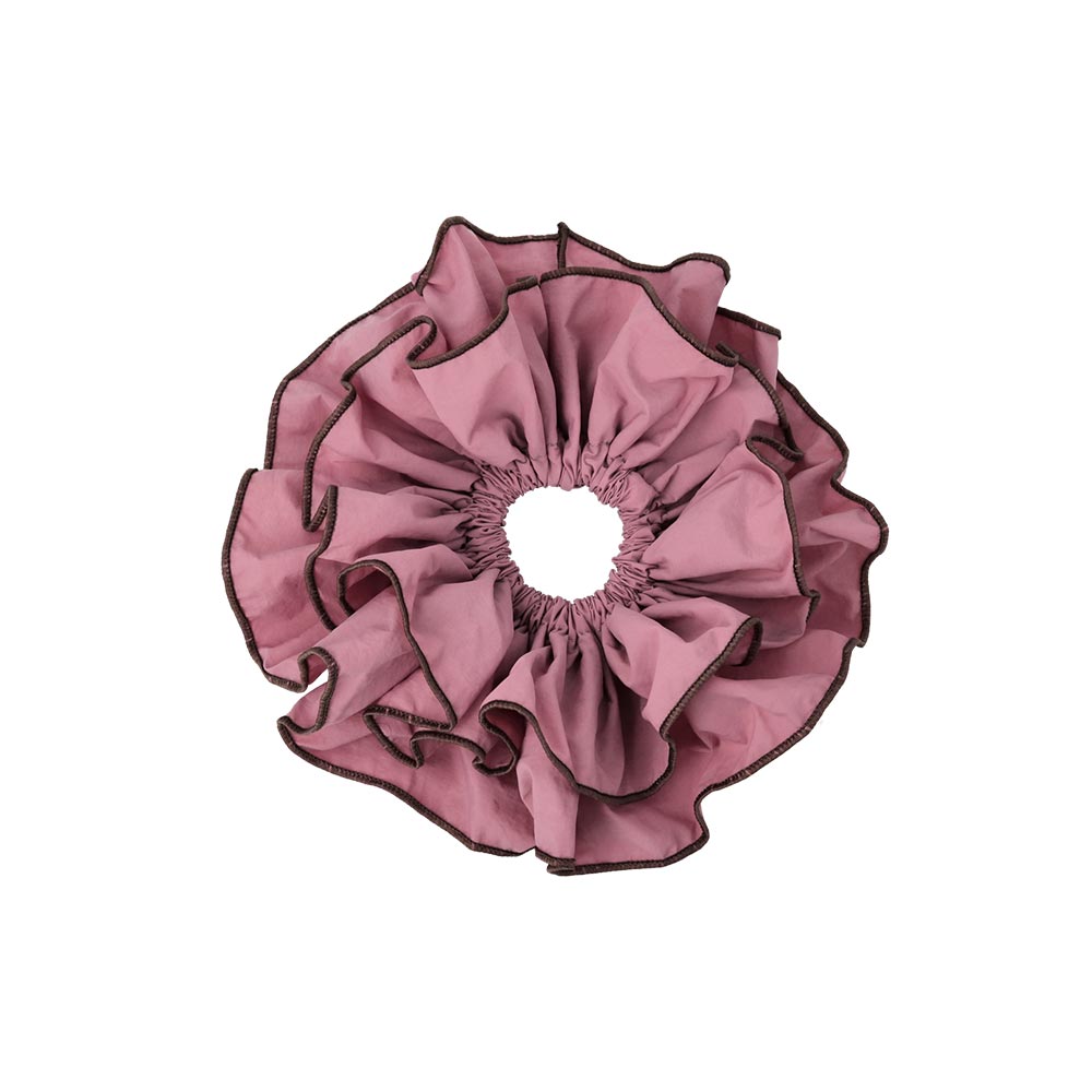 Large Layered Ruffle Scrunchie