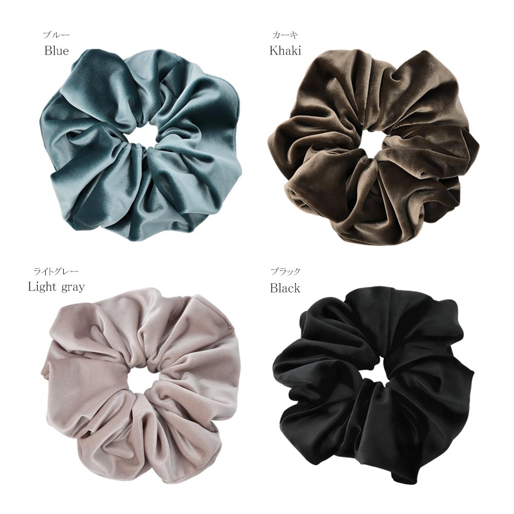 Oversized Velvet Scrunchie