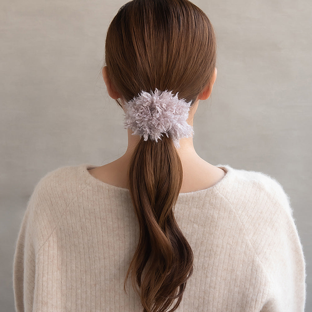 Hairy Voluminous Scrunchie
