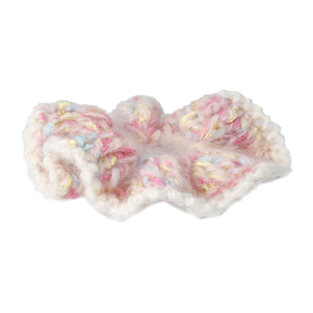Knitted Pastel Scrunchie