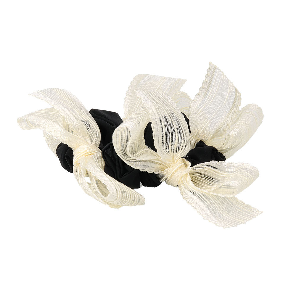 Sheer Bow Scrunchie