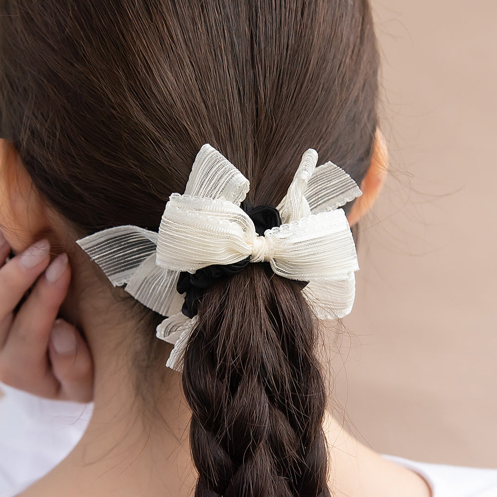 Sheer Bow Scrunchie