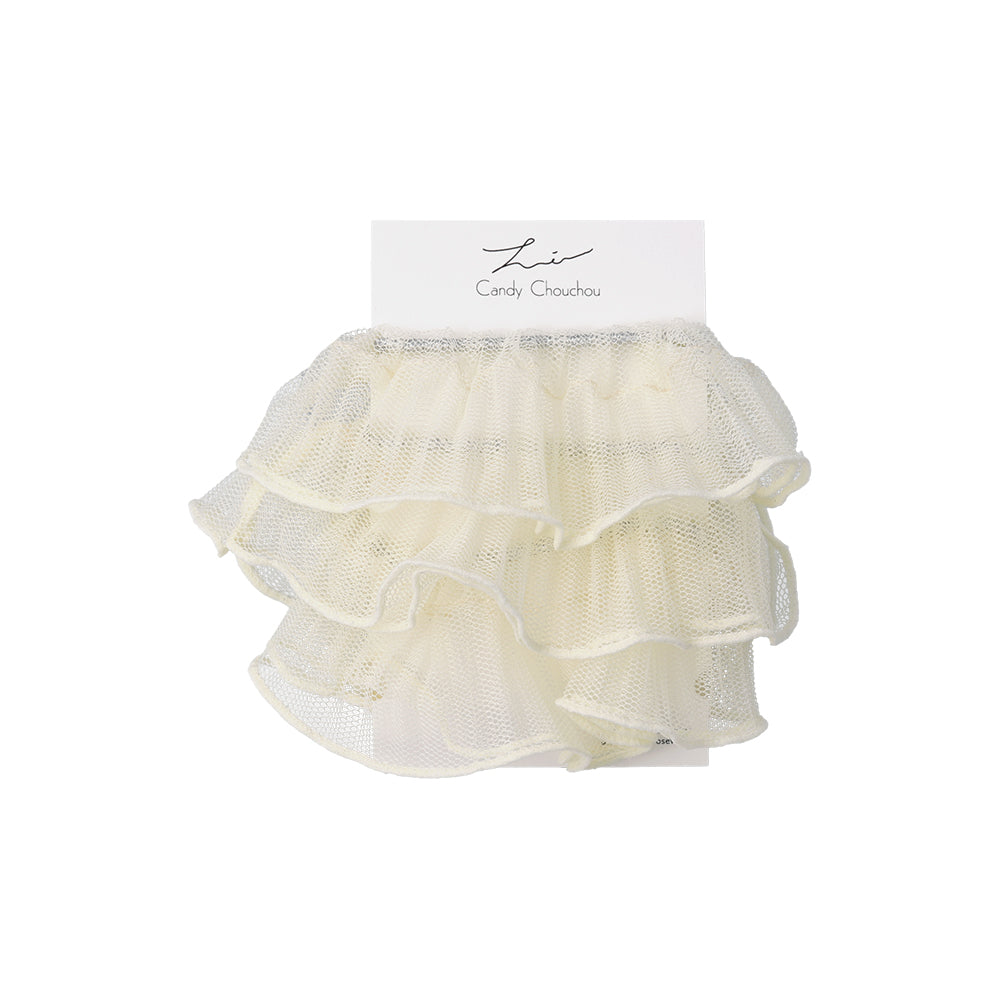 Sheer Long Mesh Scrunchie
