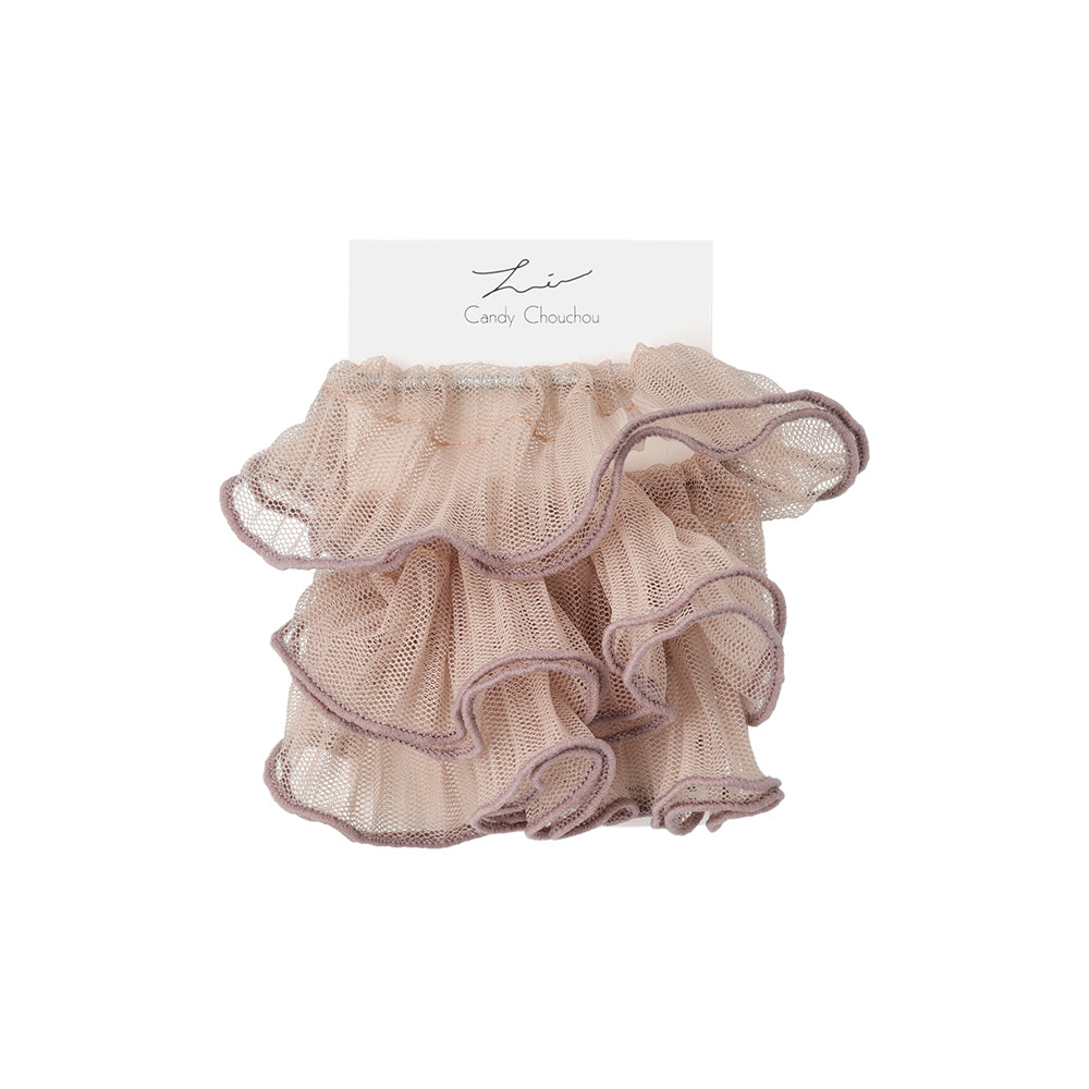 Sheer Long Mesh Scrunchie