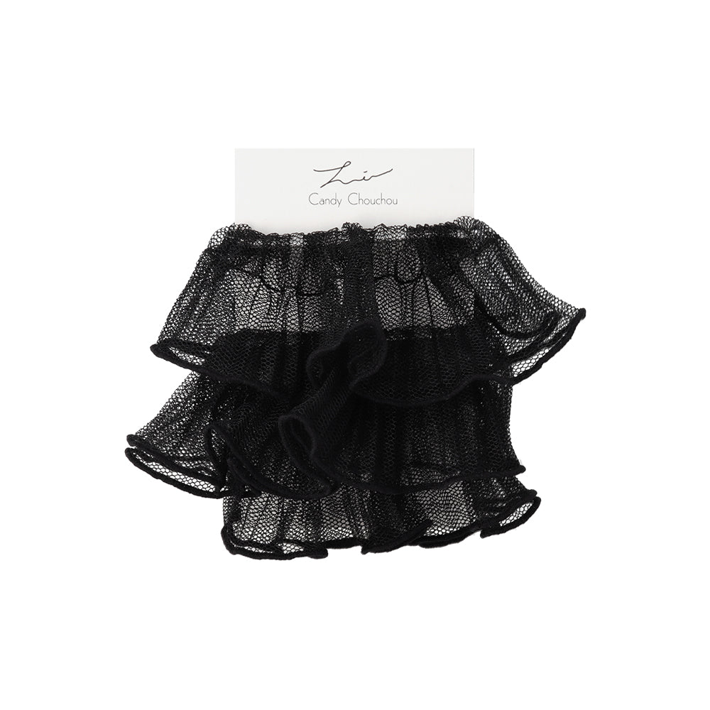 Sheer Long Mesh Scrunchie