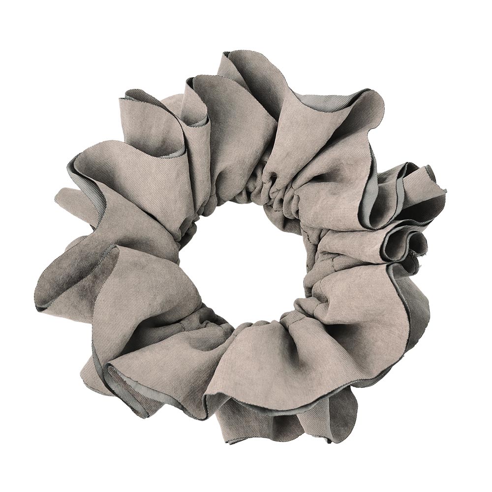 Matte Ruffle Scrunchie