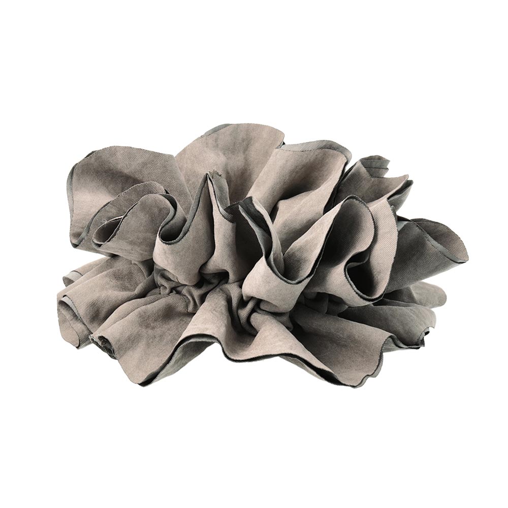 Matte Ruffle Scrunchie