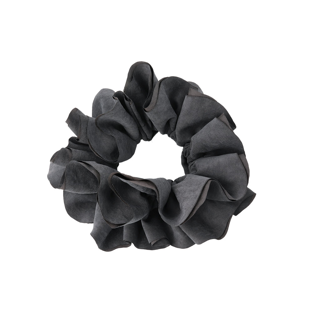 Matte Ruffle Scrunchie