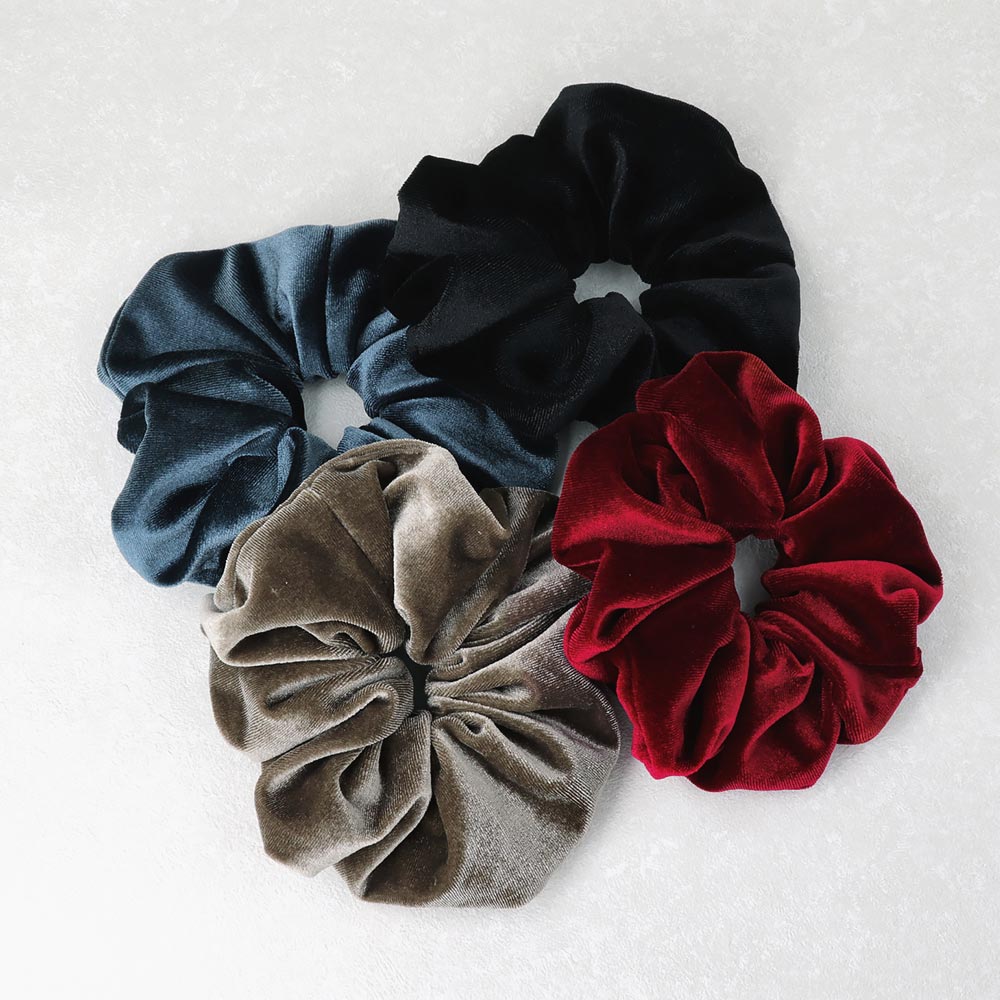 Voluminous Velvet Scrunchie - osewaya