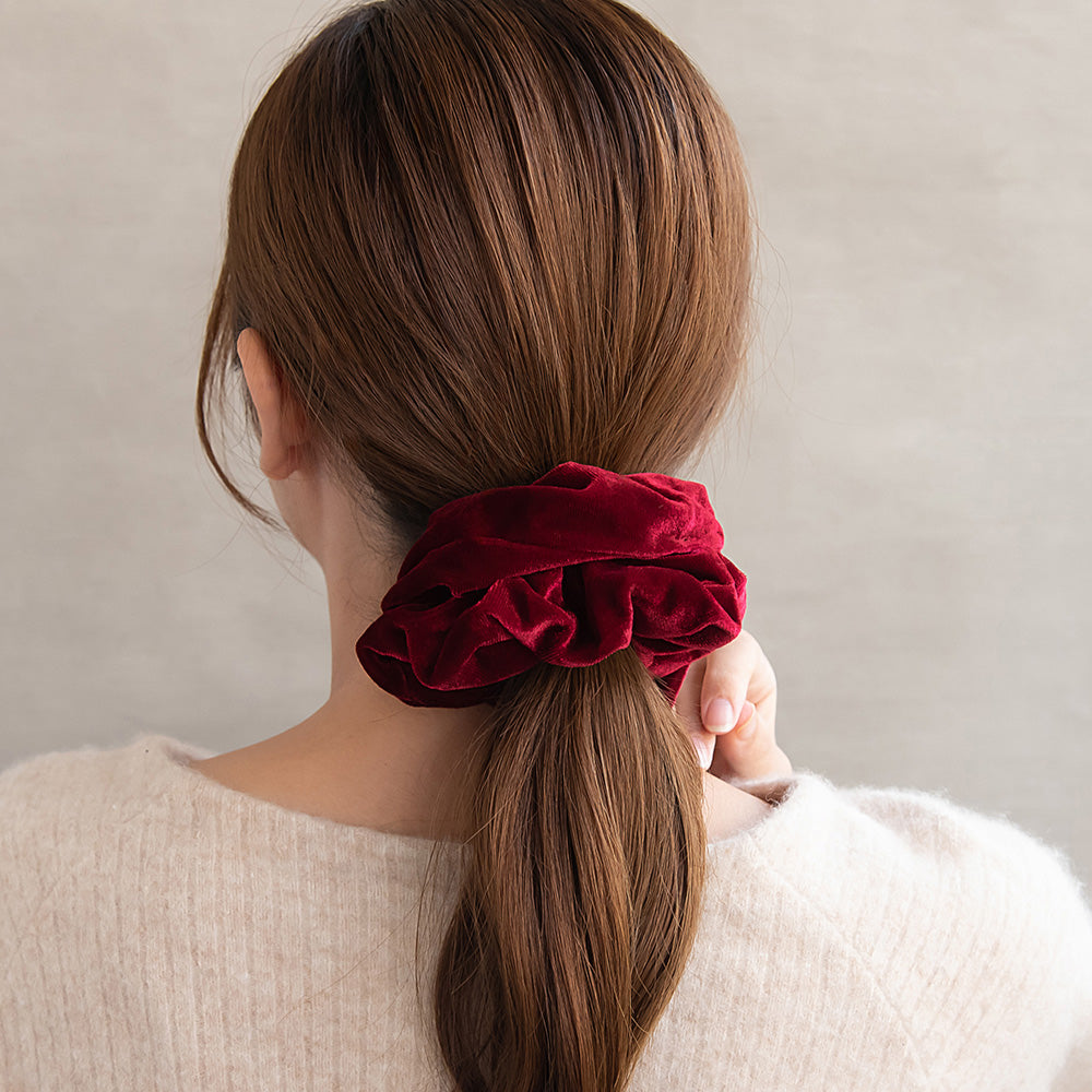Voluminous Velvet Scrunchie