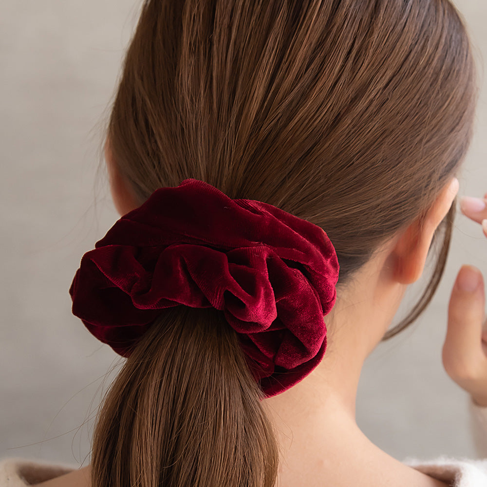 Voluminous Velvet Scrunchie