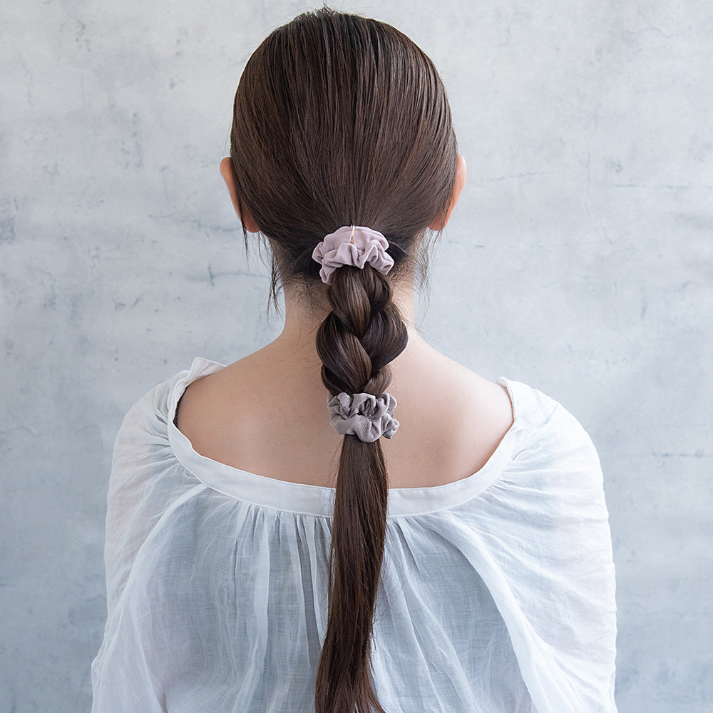 Textured Scrunchie Set