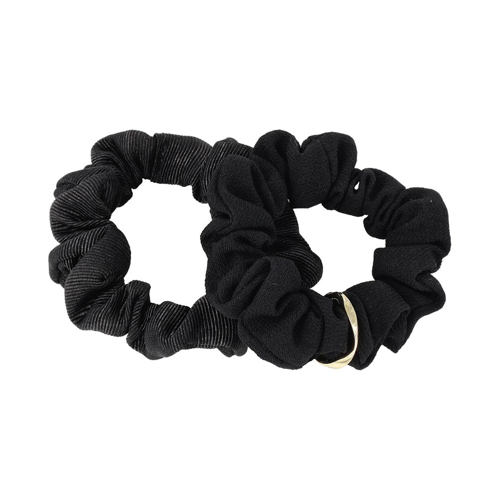 Textured Scrunchie Set