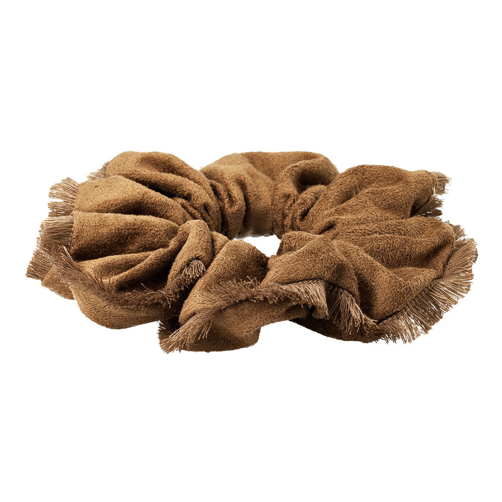 Fringe Edge Scrunchie