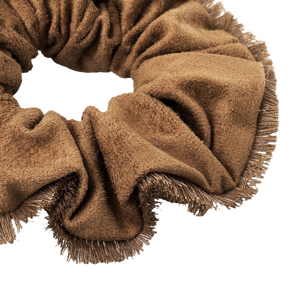 Fringe Edge Scrunchie