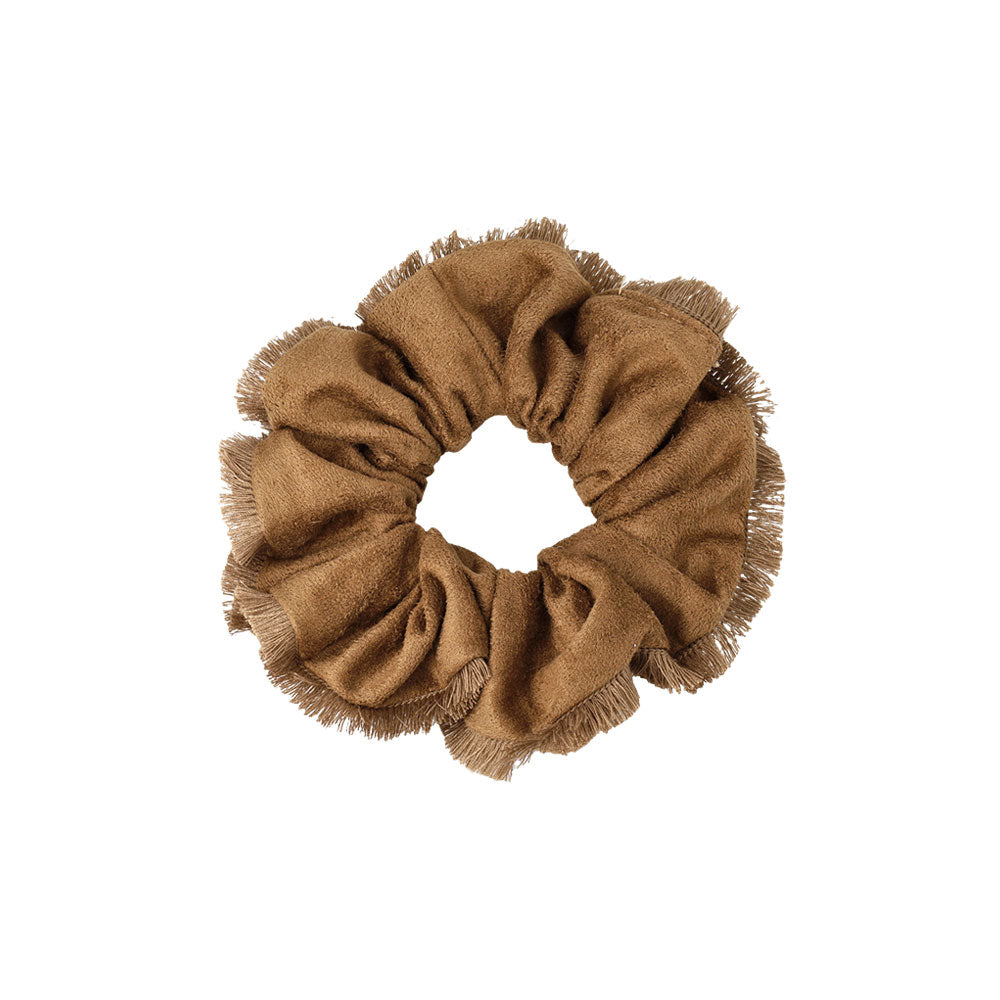Fringe Edge Scrunchie
