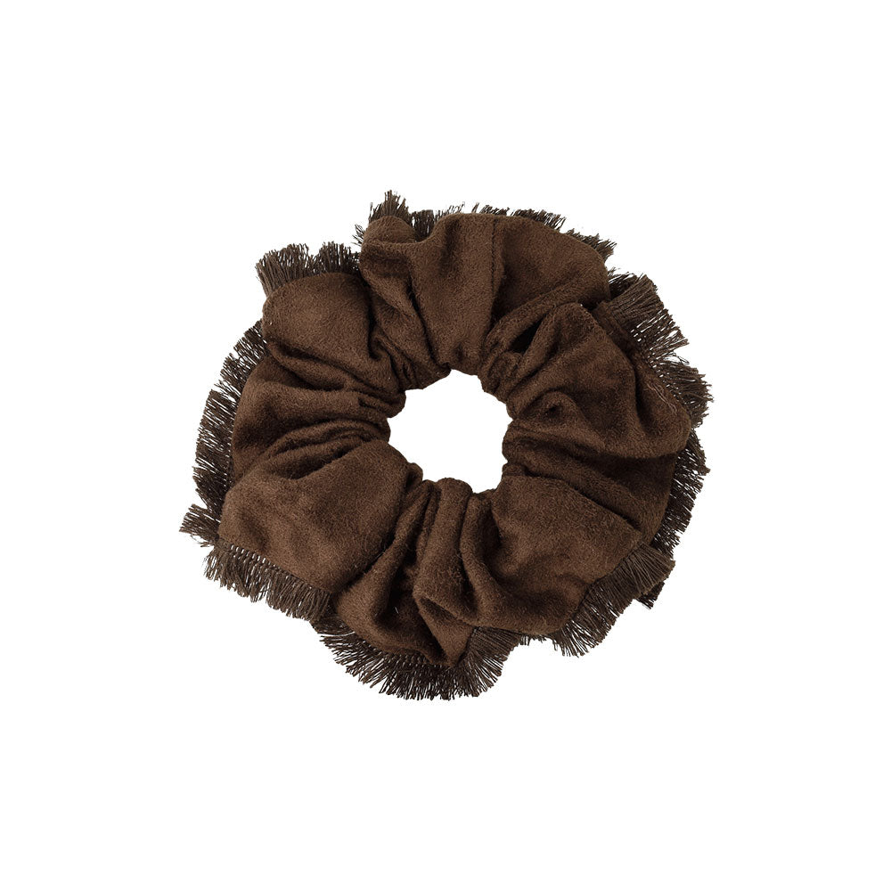 Fringe Edge Scrunchie