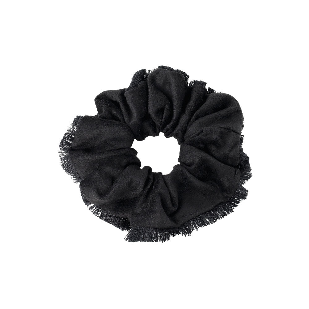 Fringe Edge Scrunchie