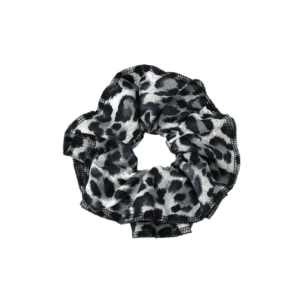 Large Leopard Print Scrunchie