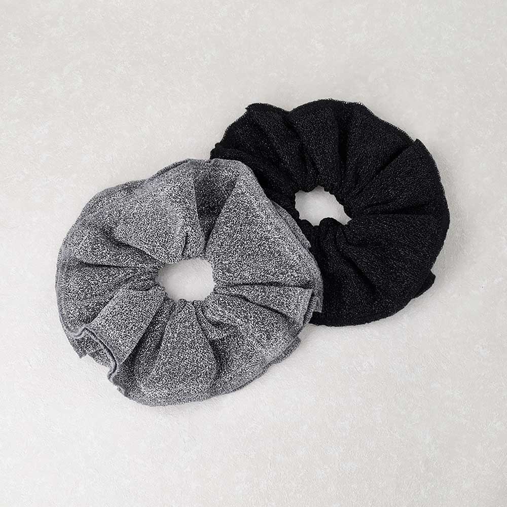 Large Glittery Scrunchie