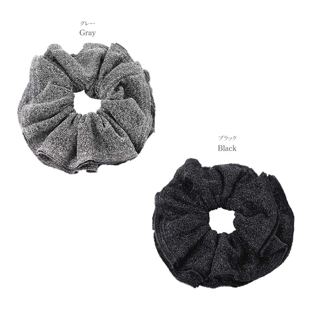 Large Glittery Scrunchie