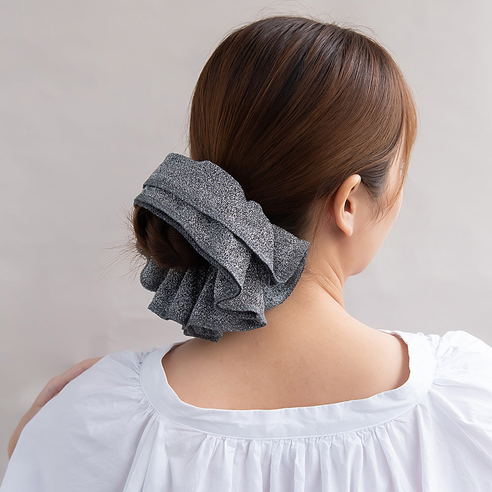 Large Glittery Scrunchie