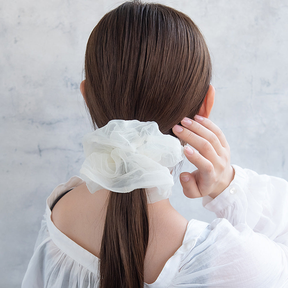 Sheer Voluminous Scrunchie