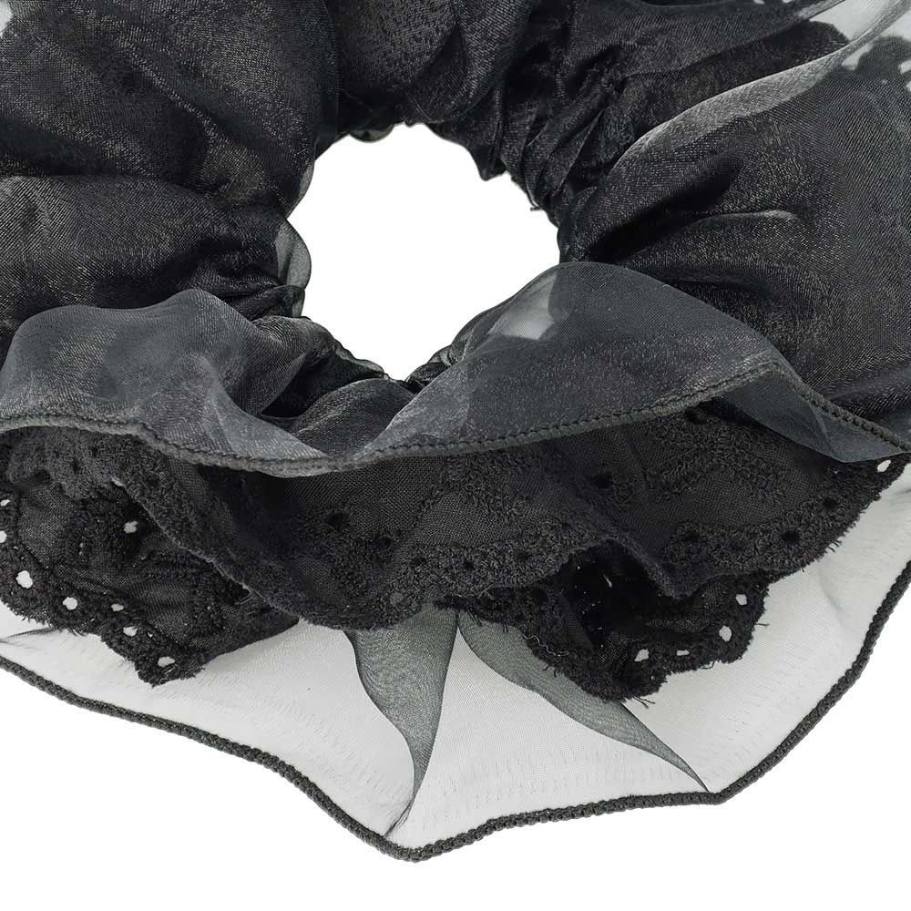 Oversized Sheer Layered Scrunchie