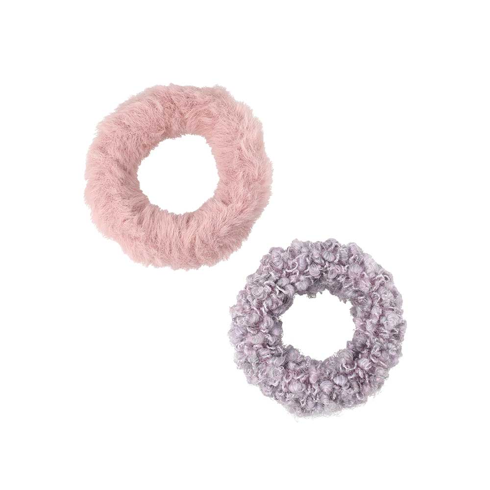 Fuzzy Hair Tie Set