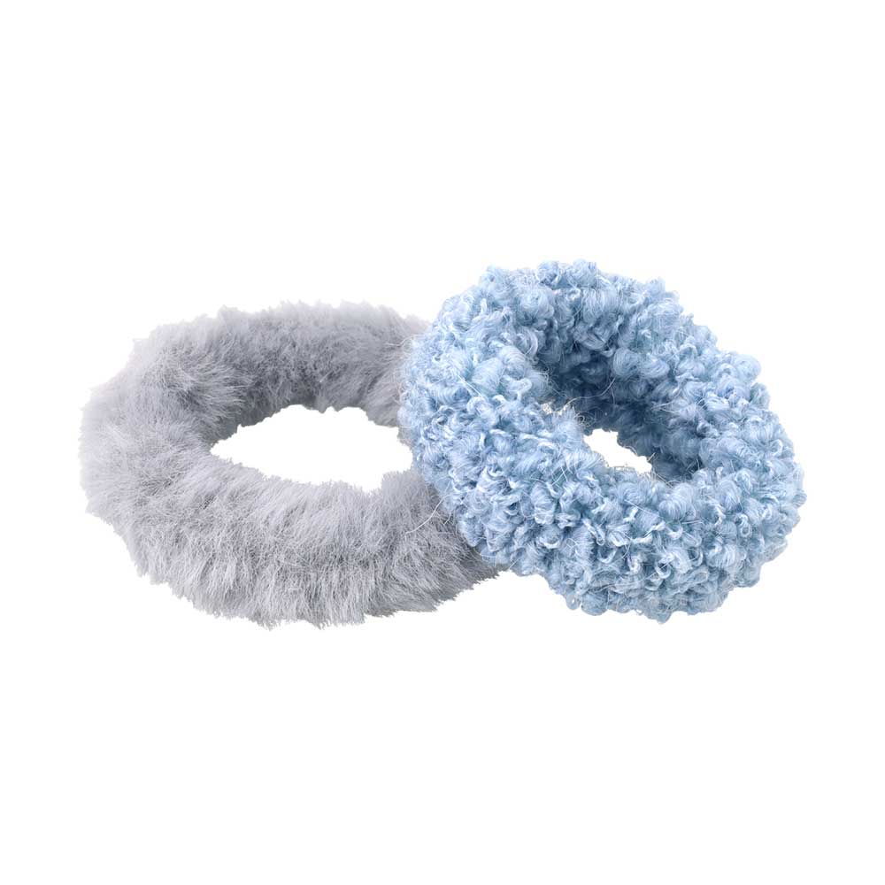 Fuzzy Hair Tie Set