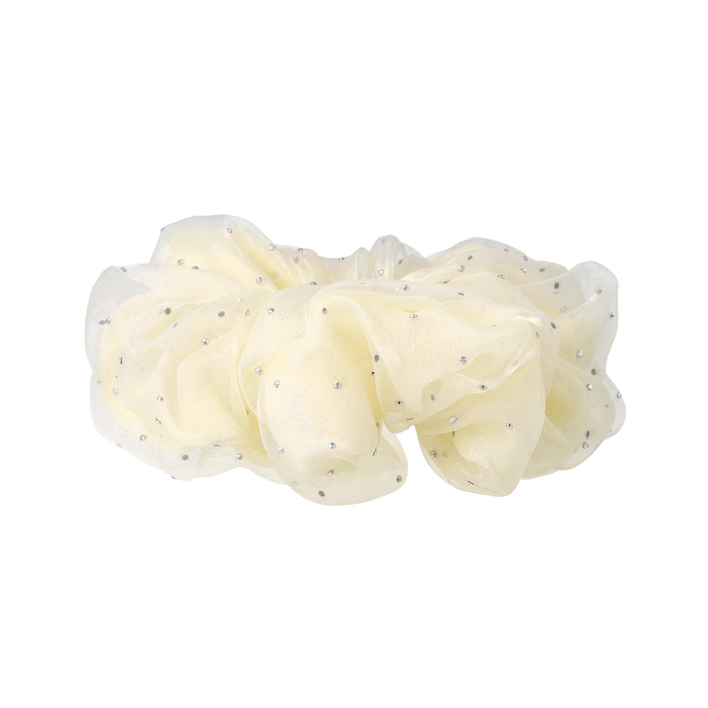 Metallic Dot Large Scrunchie