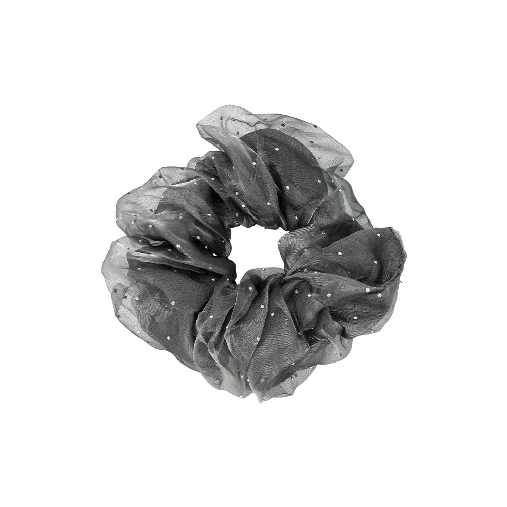 Metallic Dot Large Scrunchie