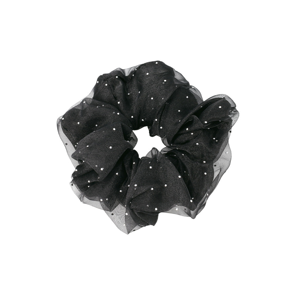 Metallic Dot Large Scrunchie