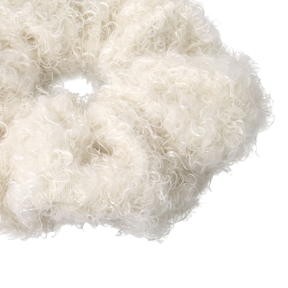 Fuzzy Voluminous Scrunchie