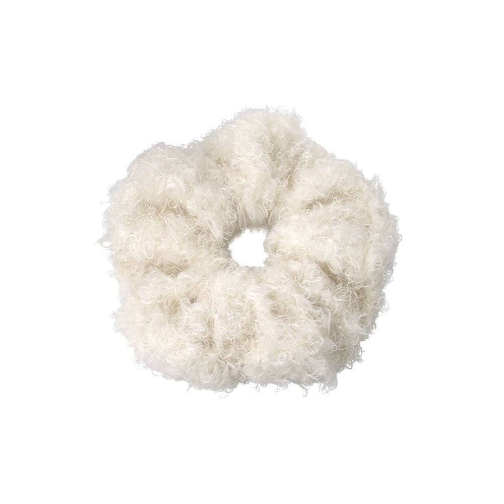 Fuzzy Voluminous Scrunchie