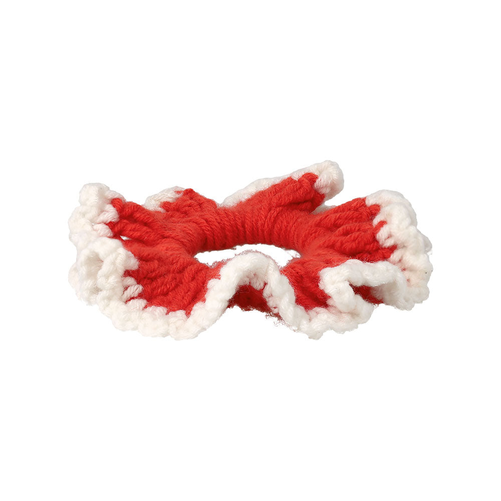 Trimmed Knit Scrunchie