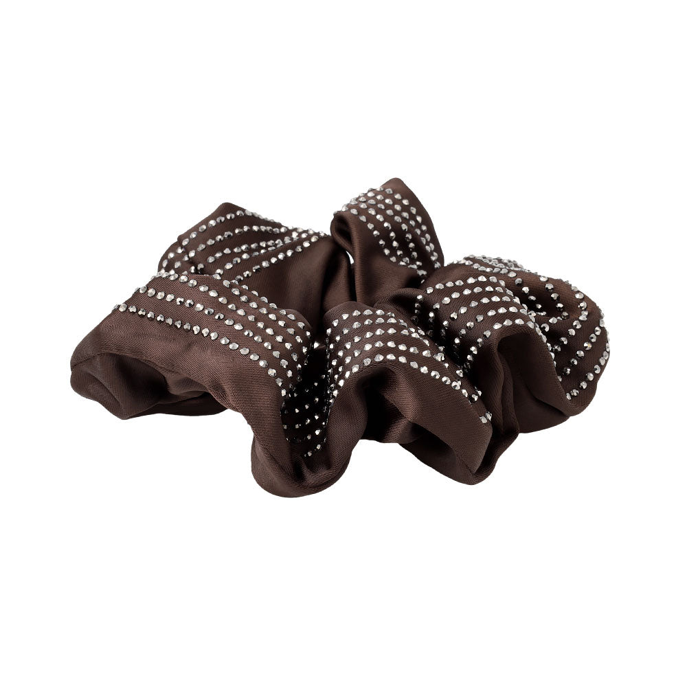 Rhinestone Sleek Scrunchie