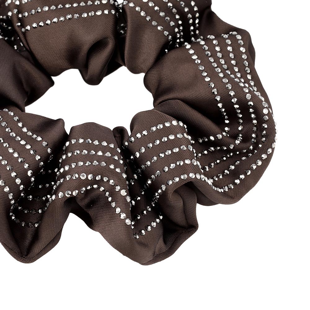 Rhinestone Sleek Scrunchie