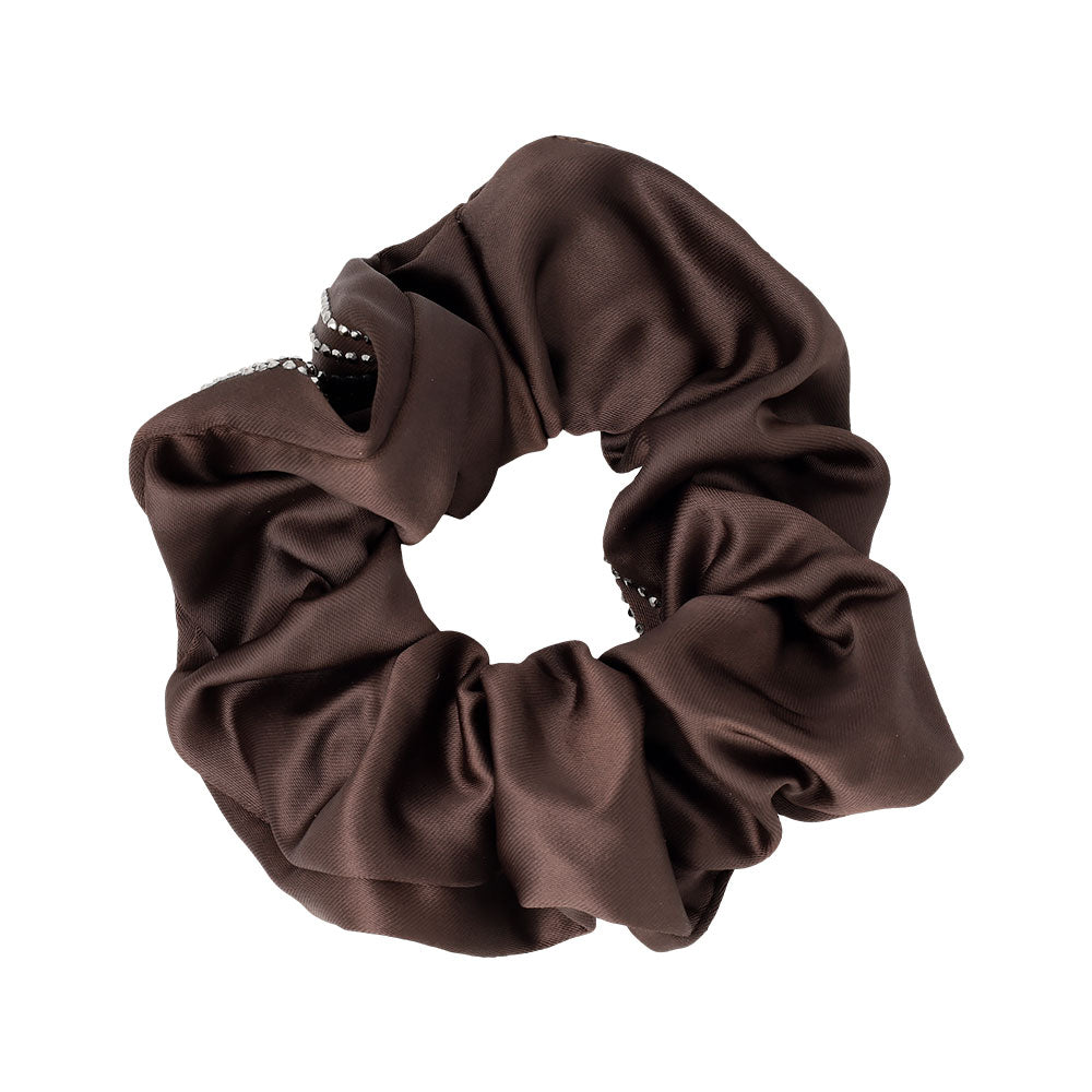 Rhinestone Sleek Scrunchie
