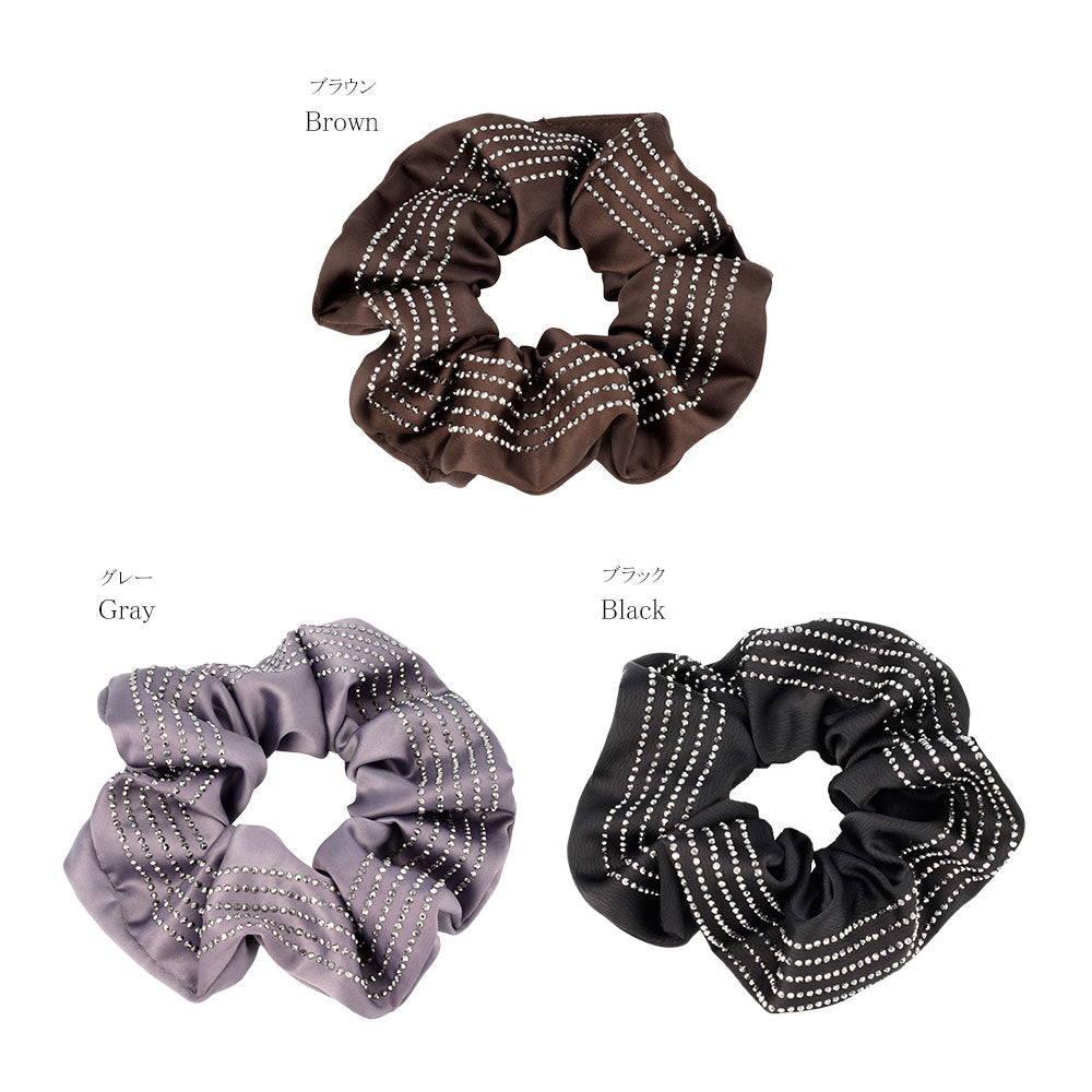Rhinestone Sleek Scrunchie