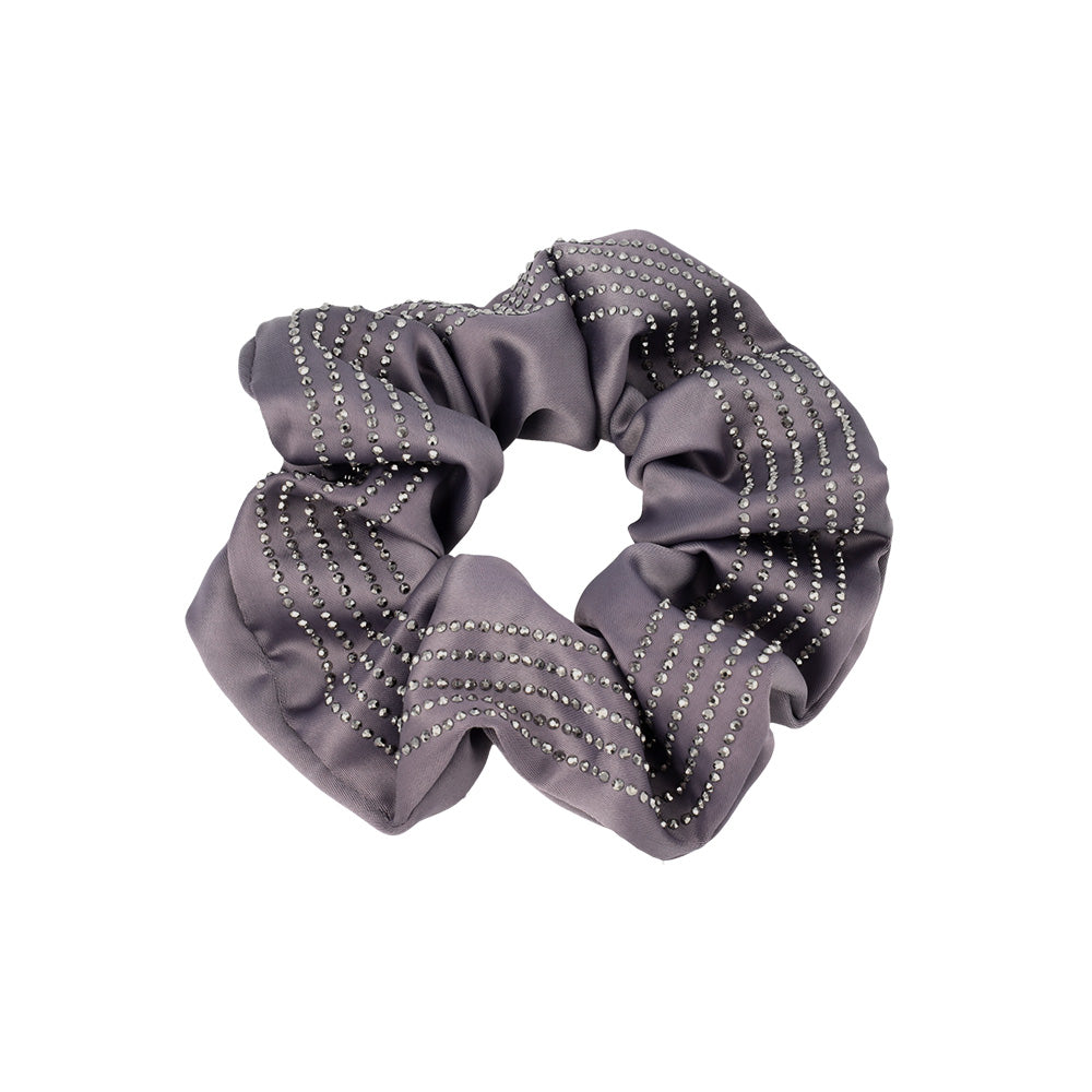 Rhinestone Sleek Scrunchie
