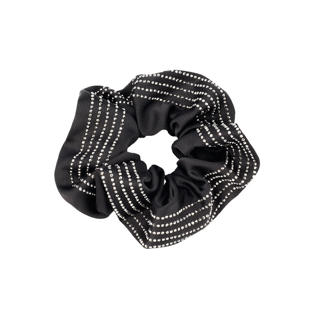 Rhinestone Sleek Scrunchie