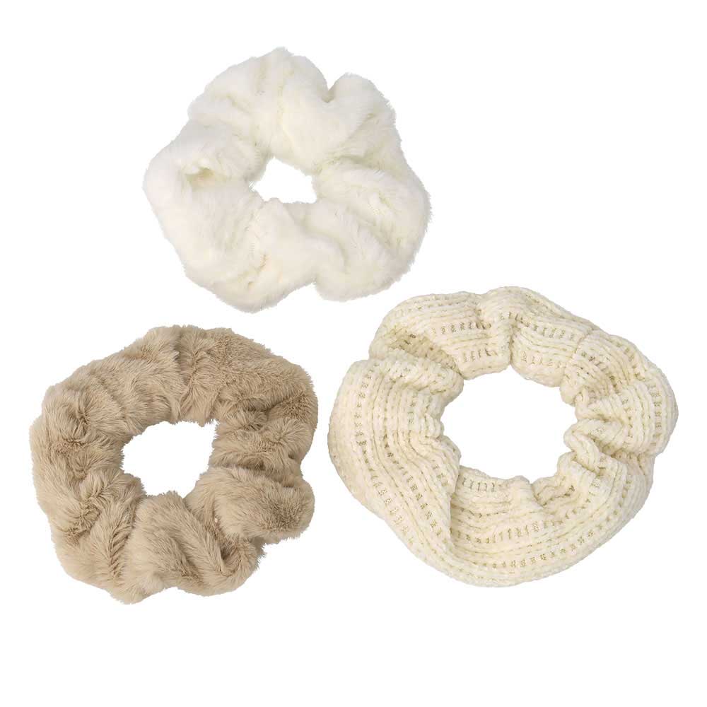 Cozy Muted Color Scrunchie Pack