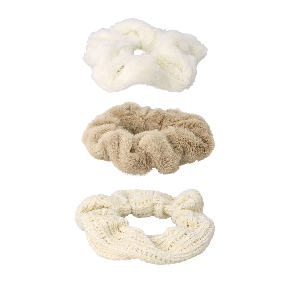Cozy Muted Color Scrunchie Pack